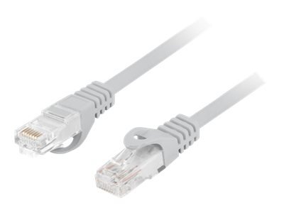 Lanberg Pcu6-10Cu Koblingskabel Rj-45 Hann Til Rj-45 Hann 1 M 5.4 Mm Utp Cat 6 Formstøpt Uten Hindringer Halogenfri Grå For P/N: Pps6-0024-S Pps6-1024-S Ppu6-1024-B Ppu6-1024-S Ppu6-9012-B Ppu6-9012-S