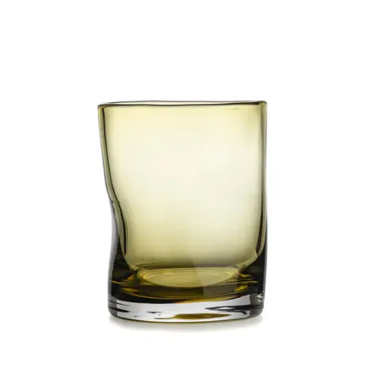 Hadeland Glassverk Sine Vase H20,5 cm Oliven