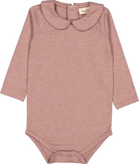 MarMar Body Jersey Becka Dusty Mauve Glitter (68 / 6 mnd)