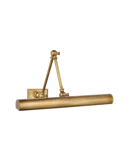 Visual Comfort Cabinet Maker 18" Library Light Antique Brass