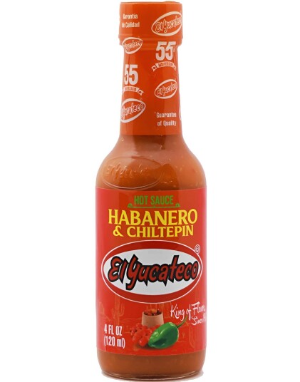 El Yucateco Habanero & Chiltepin Medium Spicy Smakfull Chilisaus 150 ml Mexico El Yucateco Habanero & Chiltepin Medium Spicy Smakfull Chilisaus 150 ml Mexico