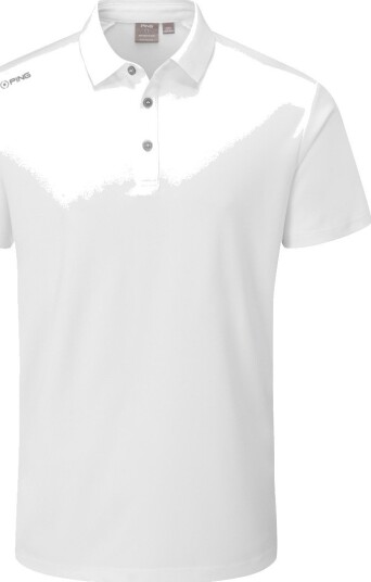 Ping Lindum Hvit Golf pologenser herre Vit (White 002) Large