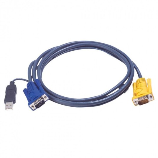 ATEN 2L-5203UP USB KVM-kabel 3 m VGA med Hankjønn