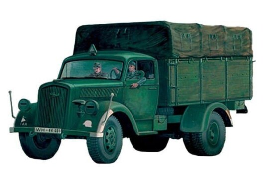 Italeri 1/35 Opel Blitz WWII Modellbygging Byggesett
