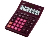 CASIO OFFICE LOMMEREGNER GR-12C-WR PURPLE, 12-CIFRET DISPLAY CASIO OFFICE LOMMEREGNER GR-12C-WR PURPLE, 12-CIFRET DISPLAY