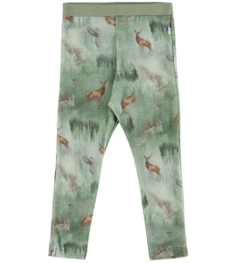 Joha Leggings   Ull   Grønn m. Skog   Joha   120   Leggings   Ull