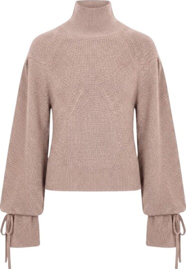 Ulla Johnson Dame Strikkevarer Beige M,