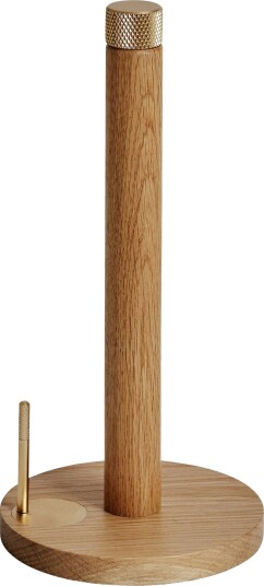Sina Kjøkkenrullholder, Eik / Messing