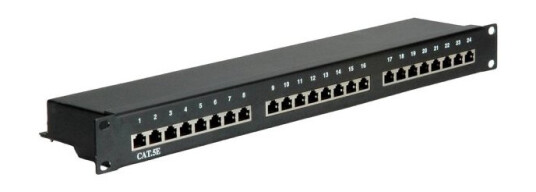 Value Patchpanel Cat.5E Stp Czarny 26.99.0328-5 Value Patchpanel Cat.5E Stp Czarny 26.99.0328-5