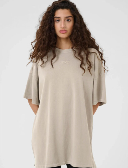 Gestuz Jiogz Oversize Tee - Grey - S Gestuz Jiogz Oversize Tee - Grey - S