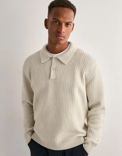 Samsøe Samsøe Sanicolas polo 15720 Strikkegensere Beige