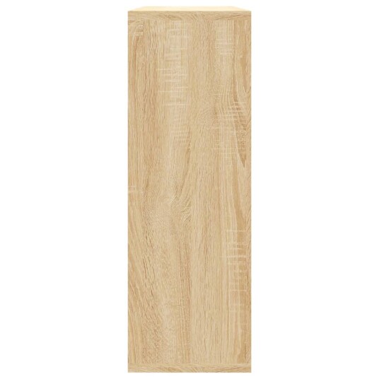 vidaXL Vegghyller sonoma eik 104x20x58,5 cm sponplate