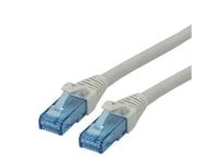 ROLINE Cat6a Nettverkskabel 2m U/UTP Grå med RJ-45