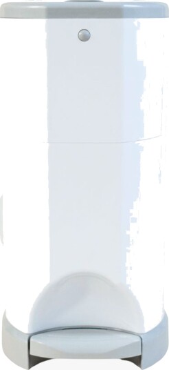Luna Bambini Diaper Bin Lux White