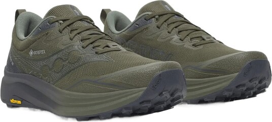 Saucony Peregrine 16 Gtx   FATIGUE/EBONY   40.5
