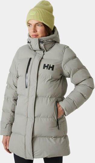 Helly Hansen Dame Adore Lettvekt Oppblåst Parka Grå Xs