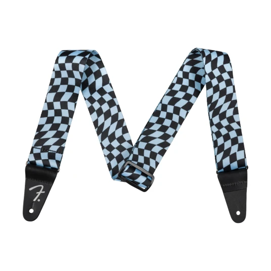 Fender Wavy Checkerboard Reim Blue Polyester Fender Wavy Checkerboard Reim Blue Polyester