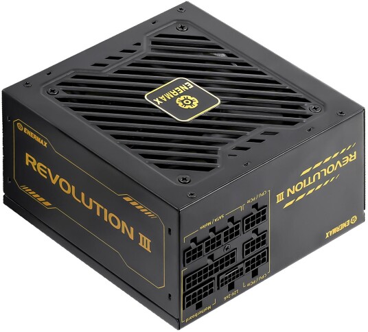 ENERMAX Power Supply 650W Revolution3 80+ Gold Black FULLMOD