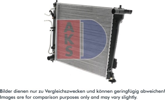 AKS DASIS 560107N Radiator motorkjøling