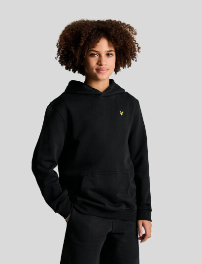 Lyle & Scott Pullover Hoodie Black 122-128