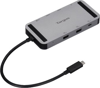 Targus USB4 140 W Dual Video Mobile Dock Sølv DOCK429GL Targus USB4 140 W Dual Video Mobile Dock Sølv DOCK429GL