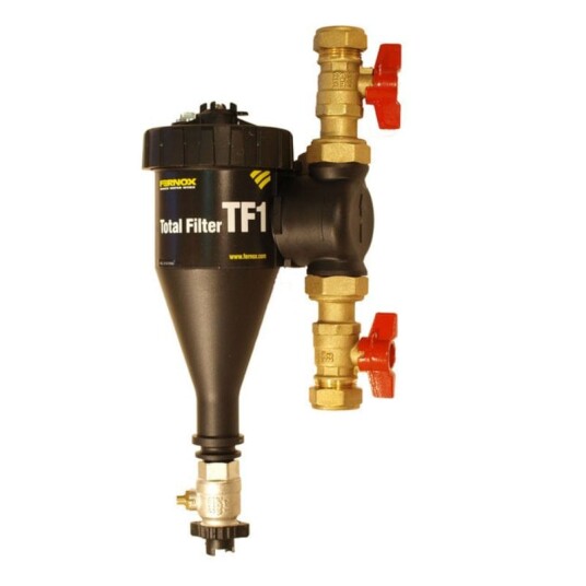 Cimberio Fernox Filter Total Tf 1 med Fluid + Protector Pakke 22mm Cimberio Fernox Filter Total Tf 1 med Fluid + Protector Pakke 22mm