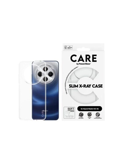 CARE by PanzerGlass Fashionable Case Transparent X Ray Soft Basic Xiaomi Redmi 14C 4G