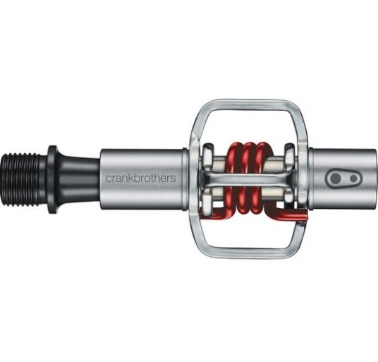 Crankbrothers eggbeater 1 pedalsett Rød
