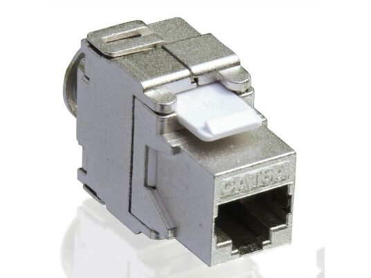 Value 26.99.0366-40 Flat Sølv Rj-45 Hunkjønn Cat6a