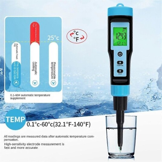 Mat PH måler 0.00 14.00PH Høy Nøyaktighet Temp PH Tester Sensor Syreanalysator for Kjøtt Konservering Ost Deig Vann A Mat PH måler 0.00 14.00PH Høy Nøyaktighet Temp PH Tester Sensor Syreanalysator for Kjøtt Konservering Ost Deig Vann A