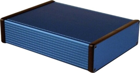 Hammond Electronics 1455T2201bu Universalkabinett 220 X 165 X 51,5 Aluminium Blå 1 Stk