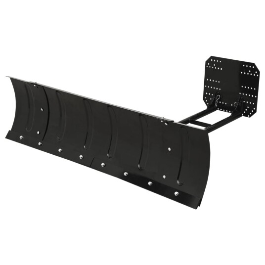 vidaXL Snøplog for ATV 150x38 cm svart