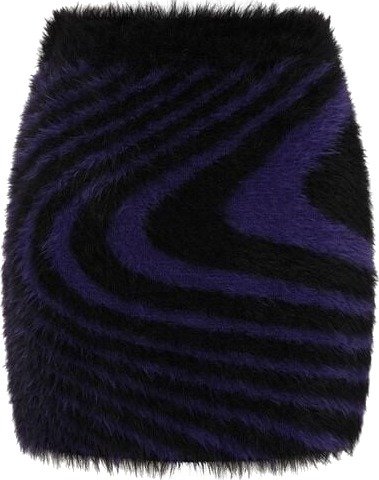 Banned Alternative Goth Kort skjørt Daphne Skirt S til XL Damer svart lilla Banned Alternative Goth Kort skjørt Daphne Skirt S til XL Damer svart lilla