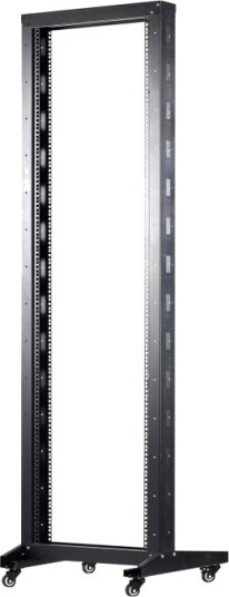 Inter-Tech Sra-6642 Rack Åpen Ramme 2-Stand Fritt Stående Ral 9005 42U 19"