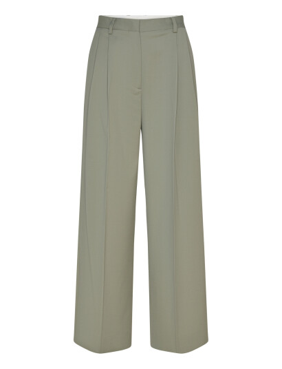 Filippa K Darcey Wool Trousers Khaki green 34
