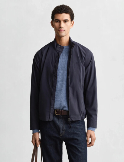 GANT Lightweight Harrington Jacket Navy XXL GANT Lightweight Harrington Jacket Navy XXL