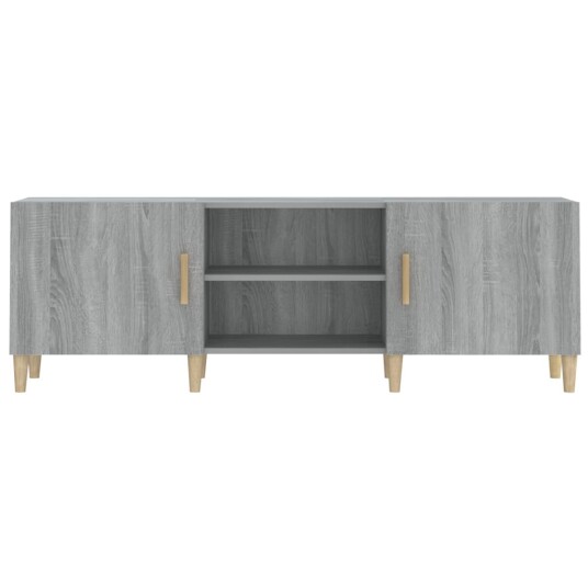 vidaXL TV-benk grå sonoma 150x30x50 cm konstruert tre