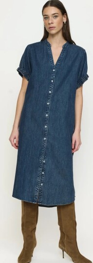 Soft Rebels Srkeira Midi Dress   Blue   XS