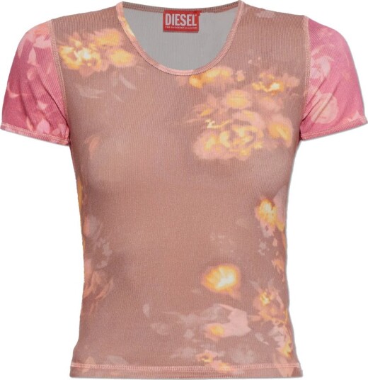 Diesel Dame Topper Rosa S,