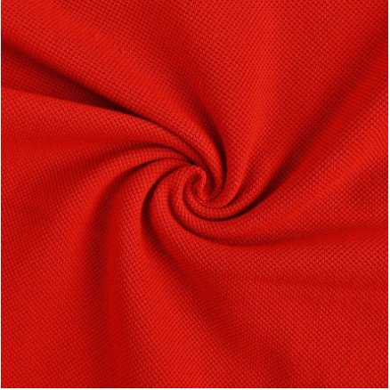 Polo bomullsjersey 155cm 015 rød - 50cm