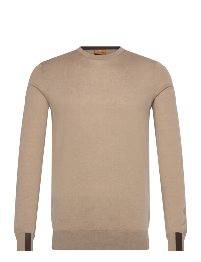 Mos Mosh Gallery Mmgadam Soft Knit - Beige - XL