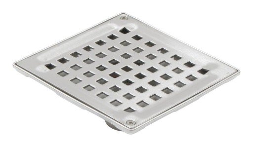 Blücher Square Gulvsluk 40 mm i Stål for Betong og Flis