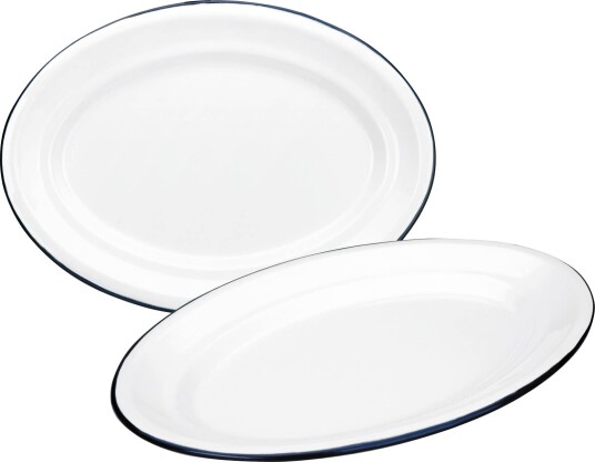 Ibili – Ovalt Serveringsbrett Hvit 30x20 cm Ibili – Ovalt Serveringsbrett Hvit 30x20 cm