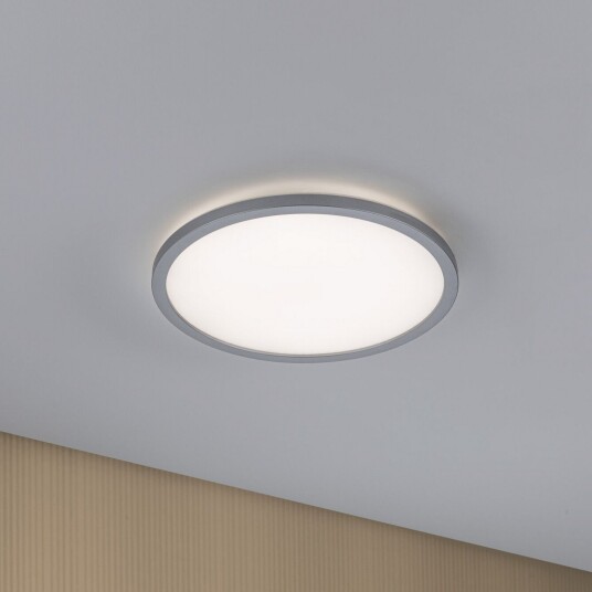 Paulmann Atria Shine Panel på/av krom 830 Ø 29 cm Stue 2.8 Grå Paulmann Atria Shine Panel på/av krom 830 Ø 29 cm Stue 2.8 Grå