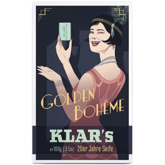 Klar Seifen Golden Bohème 20s Soap 100 g Klar Seifen Golden Bohème 20s Soap 100 g