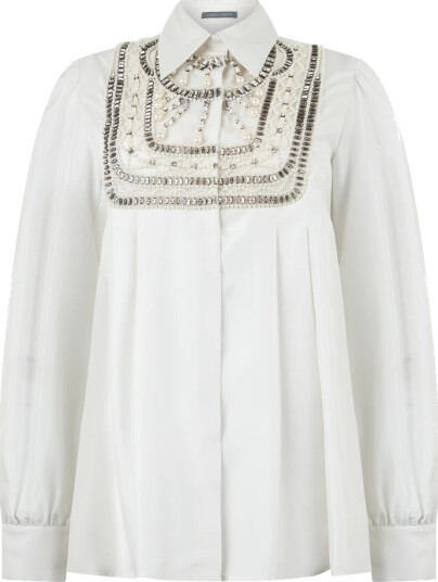 Alberta Ferretti Dame Bluser & Skjorter Hvit S,