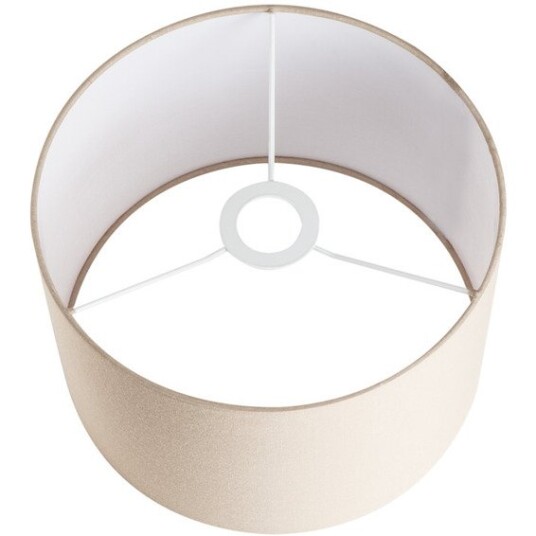 Slv Fenda Lampeskjerm Rund Ø 30cm Beige