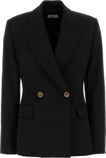 Versace Dame Jakker Svart M, Versace Dame Jakker Svart M,