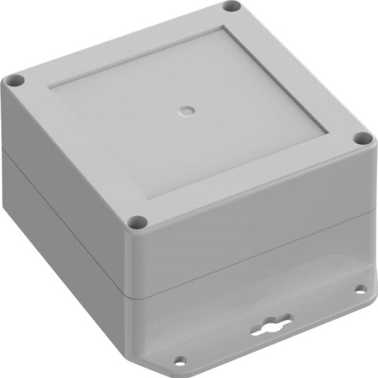 Tru Components 6U07111106517 136,5 × 106,5 × 60,1 mm ABS Lys Grå
