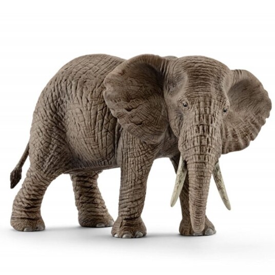 Schleich Afrikansk Elefant Hunn Figur 9 cm